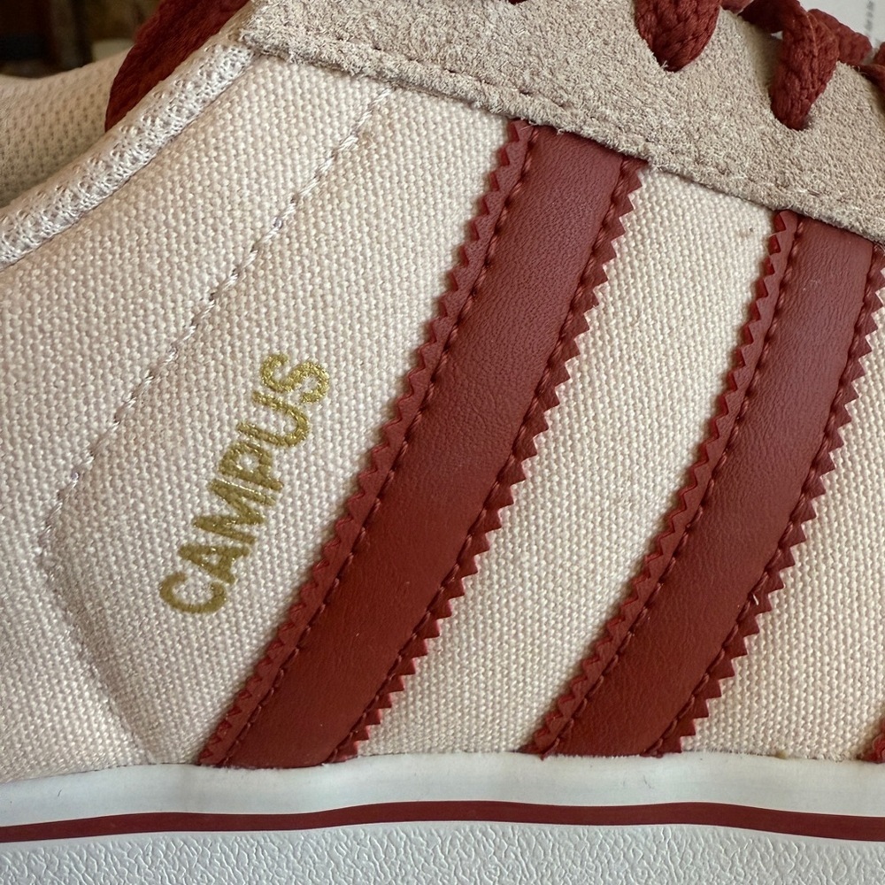 Adidas NWT Campus Vulc Shoes Men’s Size 9.5 Women’s Size 10.5 - Picture 5 of 12